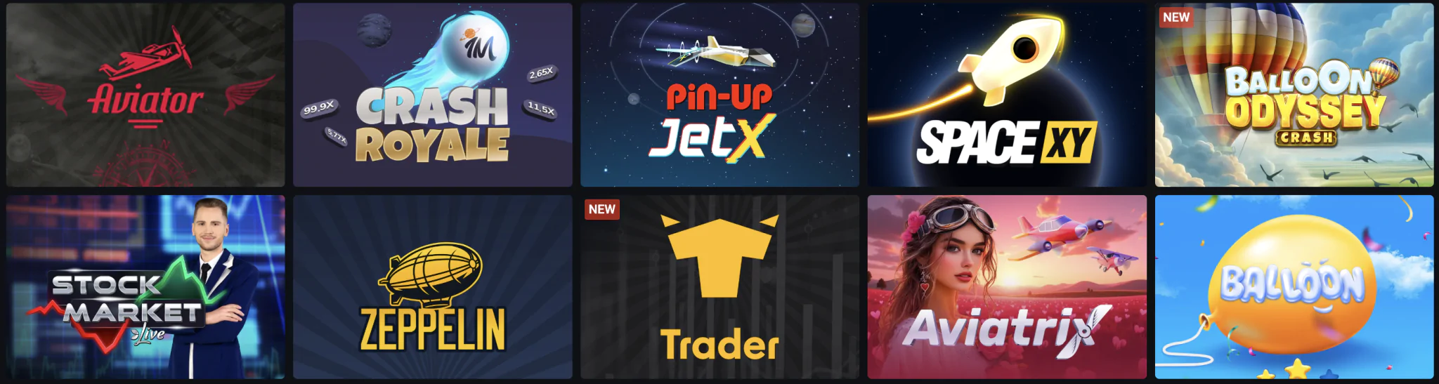 Joymint Social Casino crash games